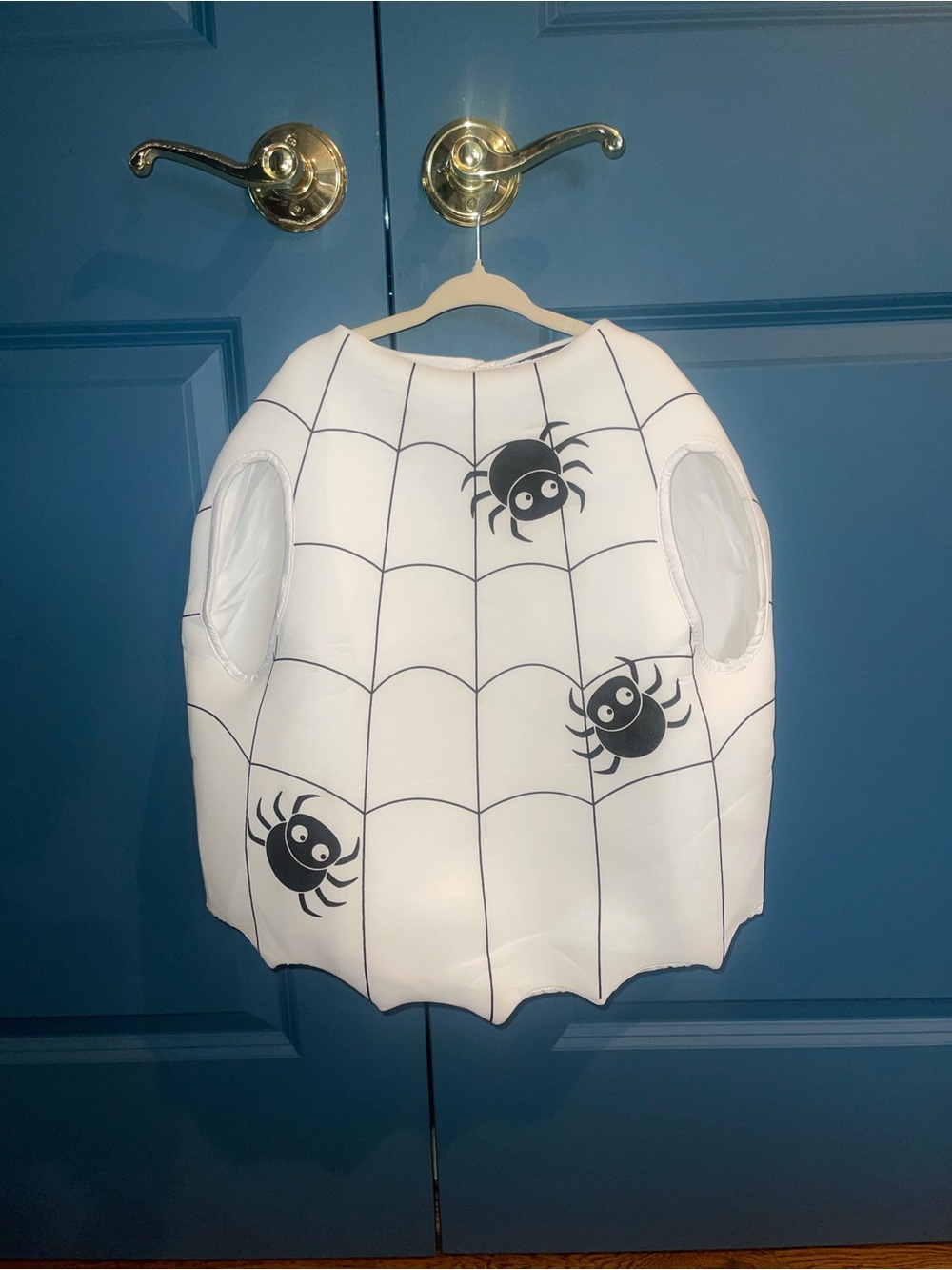 Zara White Spider Web Costume bubble with Black Spiders BRAND NEW WITHOUT TAGS
